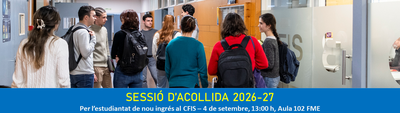 Sessió Acollida CFIS 2627