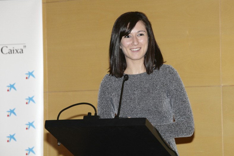 Intervenció d'Inés Urés, representant de CFIS Alumni.JPG