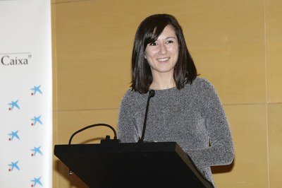 Intervenció d'Inés Urés, representant de CFIS Alumni.JPG