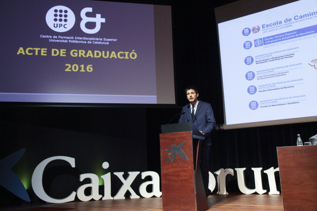 Intervenció representant CFIS Alumni, Marc de la Barrera.JPG