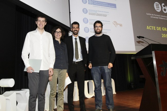 Premis Millors Expedients CFIS 2016, Francesc Gispert i Óscar Rivero, patrocinats per HP i Kernel Analytics.JPG