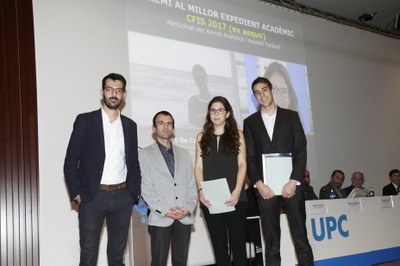 Premi Millor Expedient CFIS 2017, Marc de Cea i Marta Pita.JPG