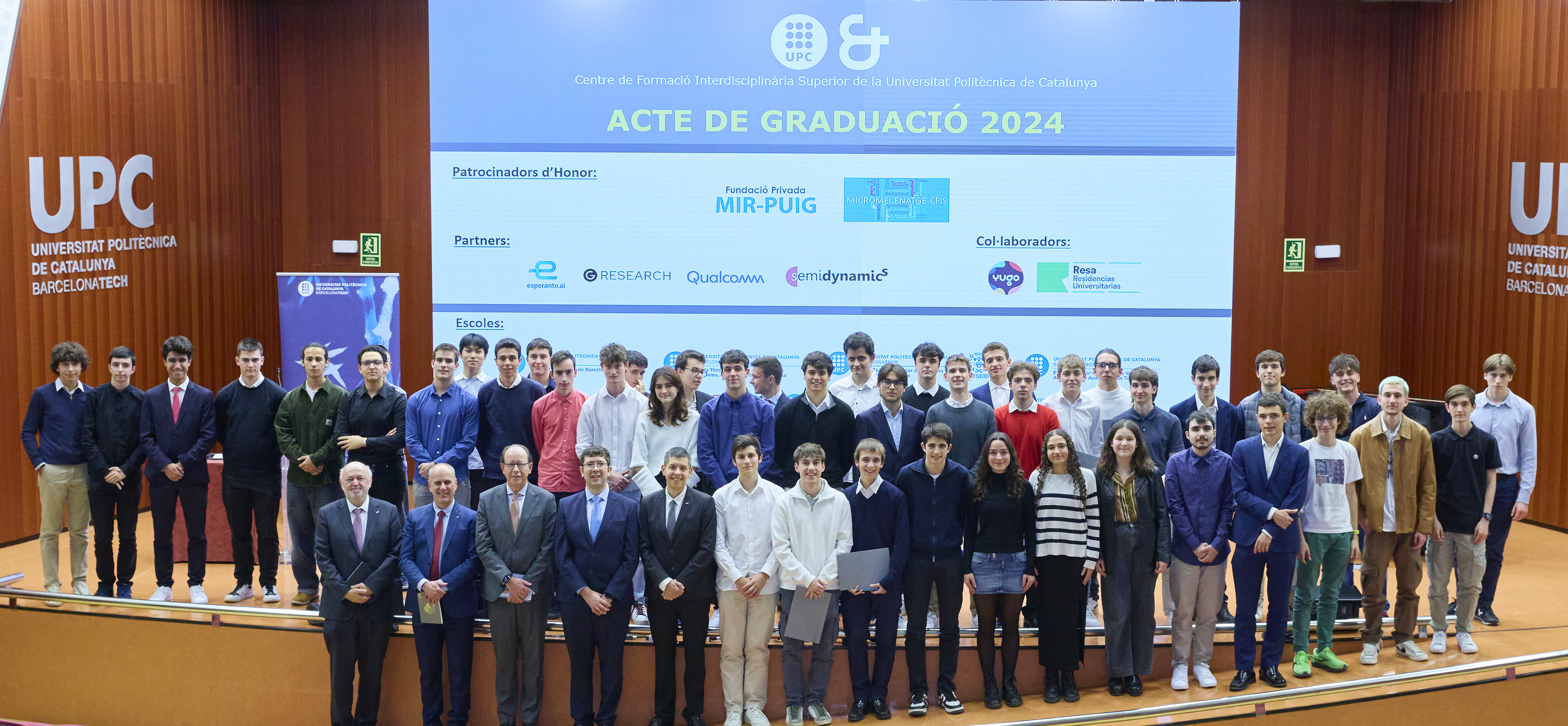 Estudiantat nou ingrés