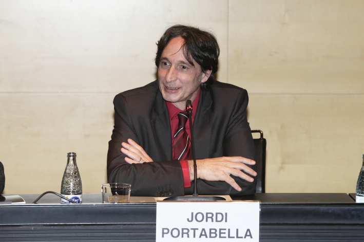 Benvinguda President Mesa, Sr. Jordi Portabella.JPG