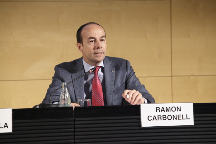 Intervenció President Consell Social UPC, Sr. Ramon Carbonell.JPG