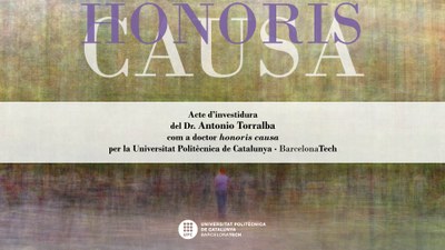 Acte d'investidura del professor Antonio Torralba com a doctor honoris causa
