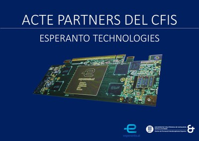 Acte Partners CFIS-Esperanto Technologies