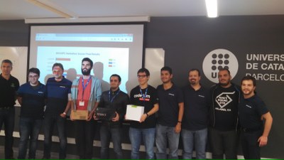 Èxit d'un estudiant del CFIS a la Hackaton BSC/UPC