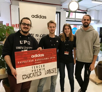 Nou èxit d'estudiants del CFIS a una hackaton