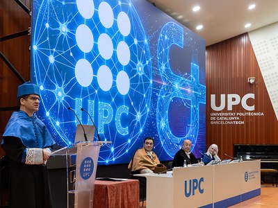 Oriol Vinyals, investit doctor 'honoris causa' per la UPC: una crida a fer les preguntes adequades en l'era de la IA