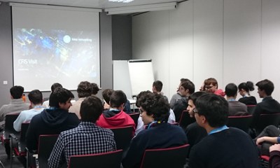 Visita d'estudiants del CFIS a l'empresa HP