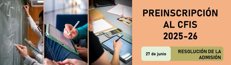 Preinscripción 2526 resolución